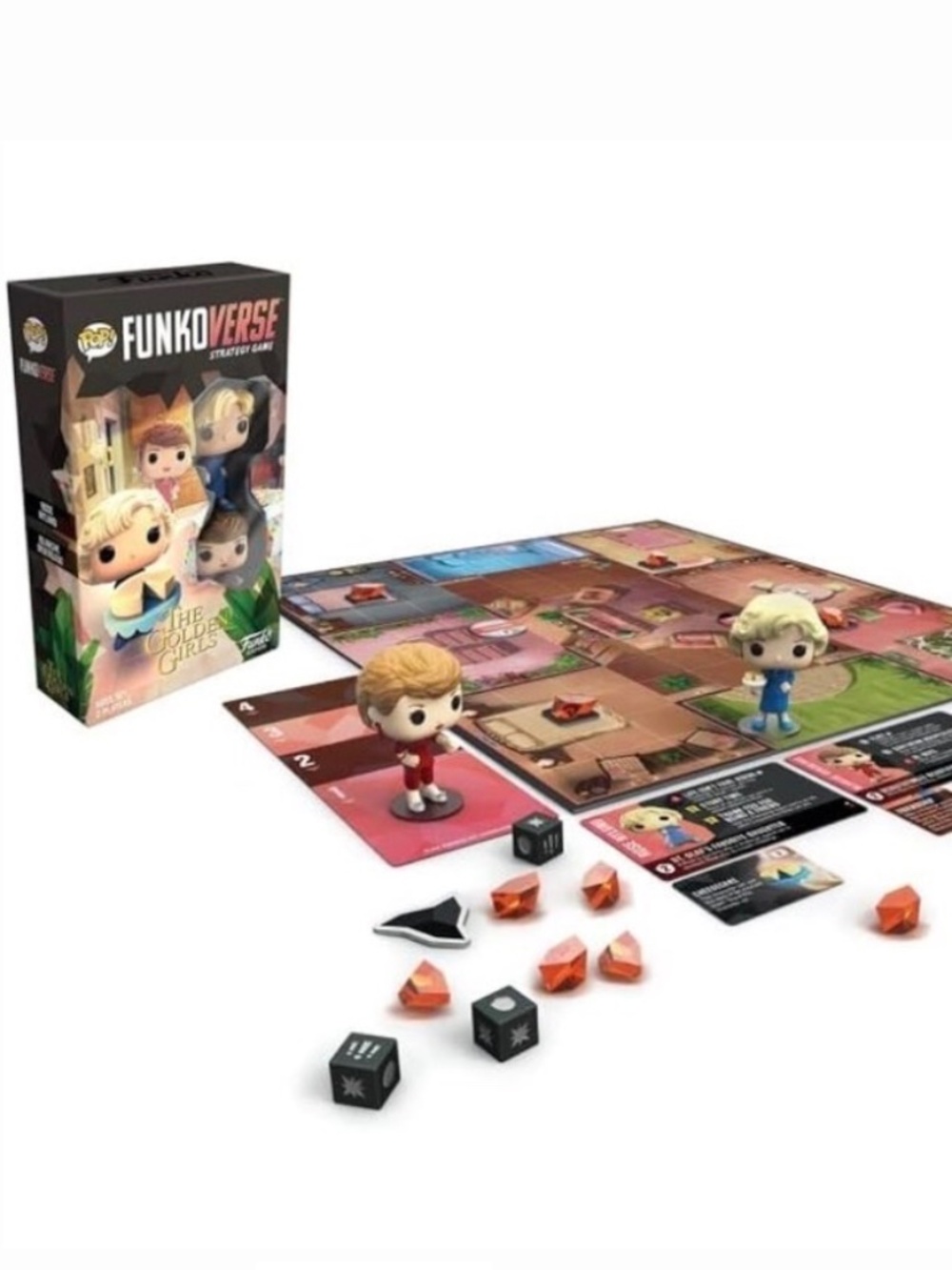 Funko POP! Funko Verse “The Golden Girls” Strategy Game